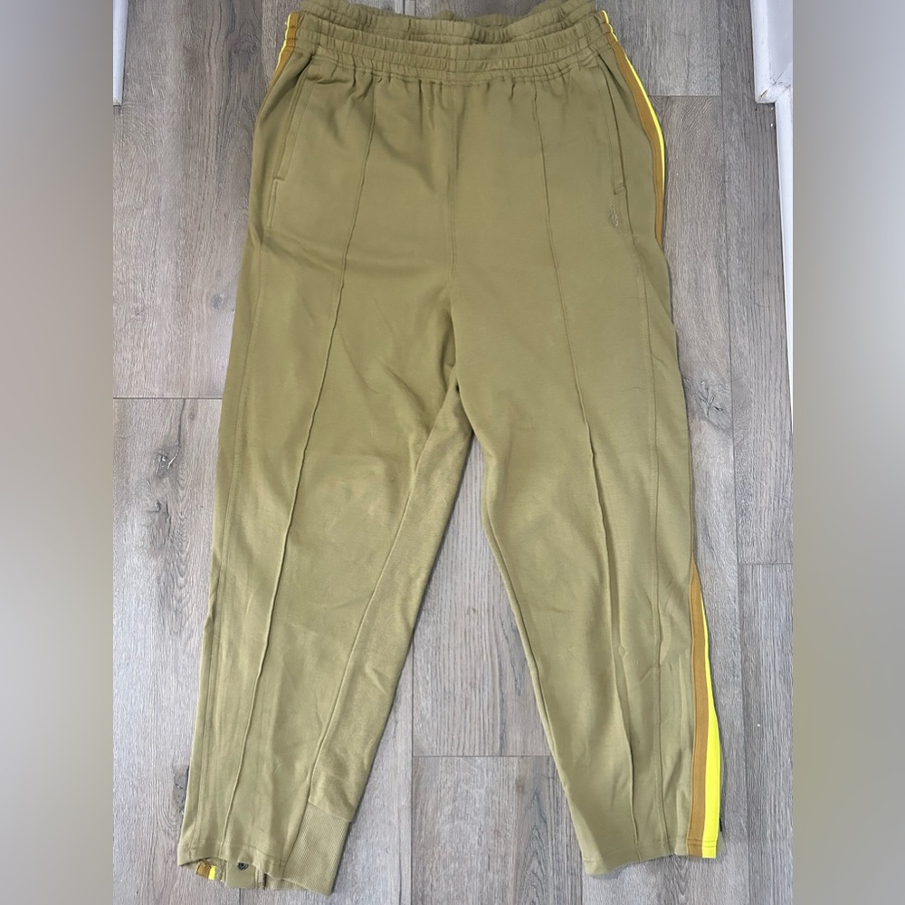 Free People Movement Baby Got Back Track Pants - Olive Green Size L